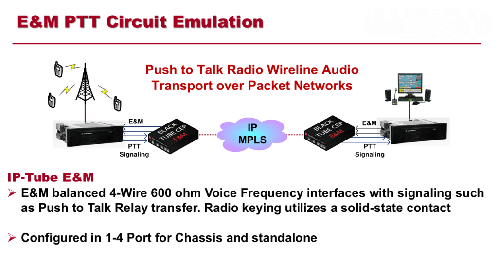 EM PTT Circuit Emulation